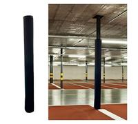Protezione per colonne da 5-25,4 cm, imbottitura resistente agli urti per la sicurezza del garage e la protezione del canestro da basket, colore nero