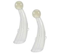Protezione per Corna Bovine 1 Paio in Silicone, Pieghevole e Portatile