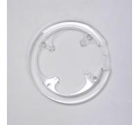 Protezione per corona da ciclismo compatibile con 42-44 denti, design a doppio quattro fori 7,4 cm/9,5-10,5 cm, protezione leggera facile da installare (A)