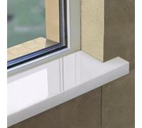 Protezione per davanzale della finestra per balcone interno, lunghezza 61/76/91/121 cm, rivestimento per piano di lavoro per ristrutturazione del cemento, Sle 2, 10,2 x 76,2 cm