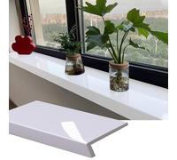 Protezione per davanzale della finestra per balconi interni, lunghezza 61/76/91/122 cm, perfetta per rimodellamento di baia e cemento, Sle 1, 13,2 x 7,6 cm, colore: bianco