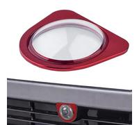 Protezione per della fotocamera frontale, 8 x 8 x 2 cm, antigraffio, protezione anticaduta per guida su strada, guida nei giorni di pioggia, sicurezza, veicolo, vetro temperato, lega di
