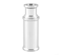 Protezione per deragliatore posteriore a sgancio rapido e staffa per mozzo della bicicletta per fissaggio sicuro e posizionamento della luce regolabile (argento)