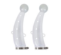 Protezione per di , 1 paio di protezioni per in silicone anti-combattimento per | Evita la protezione alla recinzione per bovini aggressivi per stalle, pascoli, fattor