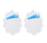 Protezione per dita per sandali - Protezione per dita per infradito | Pad trasparenti anti-shock autoadesivi lavabili separatore traspirante spiaggia donna uomo esterno