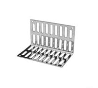 Protezione per drenaggio con griglia in acciaio inox, mantiene efficacemente foglie e detriti fuori dal sistema di scarico (per tubo da 75 mm)