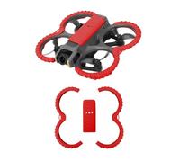 Protezione per elica e piastra di protezione posteriore per drone, compatibile con DJI Avata 2 (rosso)