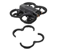 Protezione per elica per DJI Avata 2, anti-collisione, paraurti in poliuretano termoplastico, copertura protettiva ad anello per accessori per drone Avata 2 (nero)