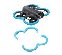 Protezione per elica per DJI Avata 2, anti-collisione, paraurti in poliuretano termoplastico, copertura protettiva ad anello per accessori per drone Avata 2 (blu)
