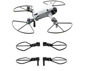 Protezione per eliche con paraurti anticollisione per DJI Mini 5 Pro, anello protettivo per pale dell'elica, protezione anti-vibrazione, copertura di sicurezza compatibile con drone Mini 5 Pro (Nero