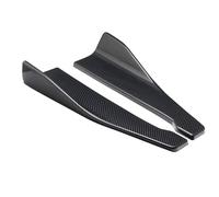 Protezione Per Estensione Laterale Della Gonna 48CM Paraurti Posteriore Universale Diffusore Diviso Spoiler per paraurti posteriore per auto(Carbonio)