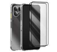 Protezione per Fairphone 6 Custodia in silicone e 2 vetri temperati