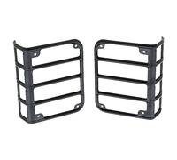 Protezione per fanale posteriore in metallo MASO Tail Light Guards Cover Frame, Back Lamp Tail Light Protector Shell, 2007-2018 Compatibile con Jeep Wrangler JK