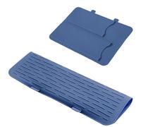 Protezione per ferro arricciacapelli, resistente al calore, borsa per ferro arricciacapelli, borsa in silicone, da viaggio per utensili per capelli, protezione dal calore antiscivolo