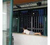 Protezione per finestra di sicurezza per bambini, barra di sicurezza per balconi, per evitare cadute accidentali, barra di sicurezza domestica