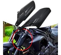 Protezione per forcella per moto per ER-6N 2012-2016 Copertura per ammortizzatore Frontale per stile Racing di Carbonio ABS (Matte black)