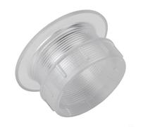 Protezione per fori per ombrellone, per tavoli da patio, design in plastica flessibile per fori da 5 cm di diametro, riduce l'oscillazione del vento e protegge i mobili (trasparente)