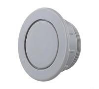 Protezione per fori per ombrellone per tavoli da patio, design in plastica flessibile per fori da 5 cm di diametro, riduce l'oscillazione del vento e protegge i mobili (grigio)