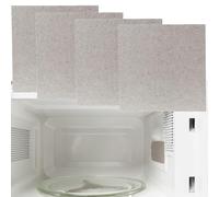 Protezione per Forno a Microonde in Mica,Piastra di Mica per Onde per Microonde,Forno a Microonde Piastre di Mica,Foglio Forno a Microonde Copertura di Guida d'Onda,per Forno a Microonde Protezione