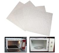 Protezione per Forno a Microonde in Mica,Piastra di Mica per Onde per Microonde,Forno a Microonde Piastre di Mica,Foglio Forno a Microonde Copertura di Guida d'Onda,per Forno a Microonde Protezione