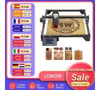 Protezione per gli occhi con incisore Laser RAY5 5W più lungo 400x400mm protezione per gli occhi con Spot Laser Ultrafine compatibile con LaserGRBL LightBurn RAY5 5W