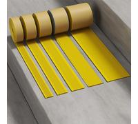 Protezione per gradini in gomma antiscivolo, bordo resistente per uso interno ed esterno, facile installazione, striscia di sicurezza per una maggiore trazione