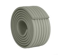 Protezione per gradini in schiuma spessa per scale del letto a castello, accoppiata con rifinitore dedicato per una regolazione accurata della lunghezza (grigio)