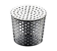 Protezione per grondaia in acciaio inossidabile 304 - Tappo del filtro di scarico 'incanalamento, prevenzione del blocco dei detriti | Dispositivo di protezione dello scarico esterno, a prova di r