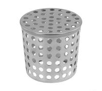 Protezione per grondaia in acciaio inox per protezione dalle foglie, resistente alle intemperie, con installazione senza attrezzi, dimensioni attuali per tetti (50-63 mm)