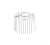 Protezione per grondaia in acciaio inox per tubi di scarico del tetto, per migliorare la gestione delle acque piovane e ridurre al minimo i blocchi (tubo da 160 cm)