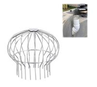 Protezione Per Grondaie In Acciaio Inox 50mm 75mm 110 160 200mm - Griglia Antifoglie Per Tubi Di Scarico, Rete Di Protezione Per Grondaia E Scarico A Pavimento(5cm/2.0in)