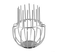 Protezione per grondaie, in acciaio inox, per grondaie, detriti, foglie, fango e fango, rete di protezione per le foglie dei sistemi di grondaia (75 mm)