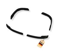 Protezione per i bordi compatibile con Segway Navimow i105e & i108e Bumper protettivo Tuning per robot tosaerba - semplicemente inserito, non è necessaria colla (nero)