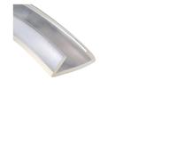 Protezione per i bordi, Striscia sigillante a forma di U Striscia sigillante in gomma traslucida da 3,28 piedi Facile da tagliare, 17 mm x 30 mm (dimensioni : 17 mm x 30 mm)(15mm x 35mm)