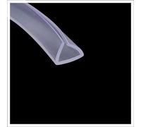 Protezione per i bordi, Striscia Sigillante A Forma di U Striscia Sigillante in Gomma Traslucida da 3,28 Piedi Facile da Tagliare, 15mmx20mm (Size : 15mm x 25mm)(15mm x 20mm)