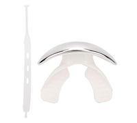 Protezione per i denti dello strumento di protezione da boxe, paradenti da boxe, innocuo facile da usare per adulti oro, argento (opzionale) per lo sport(Silver)