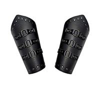 Protezione per il Braccio Punk Broccato ricamato del polsino polso della protezione braccio di cuoio per Uomo e Donna(#1)