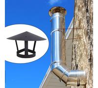 Protezione per il cappuccio del camino Facile da installare Copertura per