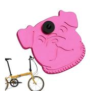 Protezione per il cavo della bicicletta, protezione per telaio della bici, multifunzionale, a forma di viso di cane, antiruggine, accessorio per ciclismo per vernice sicura, anteriore e