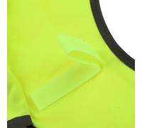 Protezione per il collo con striscia riflettente per cappelli di sicurezza all'aperto per lavoro con tempo caldo (giallo fluorescente)