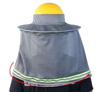 Protezione per il collo Hard Hat con bordo pieno e protezione per il collo | Protezione per la visibilità per i lavoratori edili come accessorio per caschi di sicurezza nei cantieri