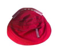 Protezione per il collo in pelle con design avvolgente, resistente alla fiamma, paraspruzzi e bruciature, si adatta alla maggior parte dei caschi, 46 x 43,5 cm (nero/rosso/arancione) (rosso)