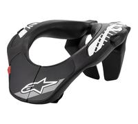 Protezione per il collo per bambini Alpinestars Neck Support Youth nero-bianco