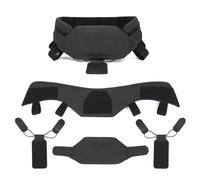 Protezione per il collo tattica, gilet tattico universale per protezione del collo, accessori da caccia per softair, attrezzatura da caccia (BK)
