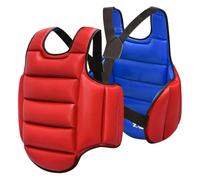 Protezione per il corpo da boxe, protezione toracica per boxe, kickboxing, MMA, Muay Thai, imbottitura in spugna, regolabile, per arti marziali e costole della pancia