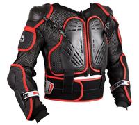 Protezione per il corpo Emerze EM3 nero-rosso XS