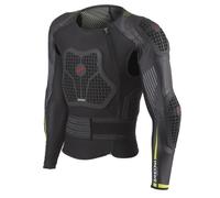 Protezione per il corpo Zandona Netcube X8 nero-giallo fluo 180-189 cm L