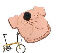 Protezione per Il della Bicicletta, Protezione per della Bicicletta, in Lega di Alluminio, Design con Viso di Cane, antiruggine, per Anteriore, conducente, pendolarismo