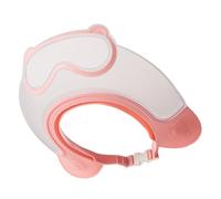 Protezione per il lavaggio dei capelli - Scudo doccia impermeabile | Scudo per il lavaggio dei capelli del bambino, cuffia da bagno regolabile in silicone per bambini, a prova di perdite per lavello