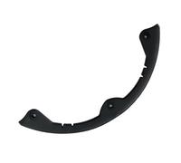 Protezione per il naso per longboard, barra di protezione per snowboard, Striscia anticollisione curva per snowboard, Protezione per il naso nera per longboard, copertura per tavola da skateboard per